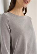 Gestreiftes Shirt macchiato brown