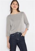 Gestreiftes Shirt macchiato brown