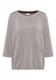 Gestreiftes Shirt macchiato brown