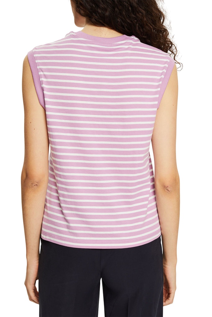 gestreiftes-shirt-mit-kleinem-logo-print-lilac
