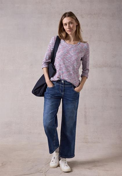 Gestreiftes Shirt multicolor pink