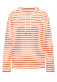 Gestreiftes Shirt pearl beige