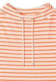 Gestreiftes Shirt pearl beige