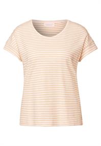 Gestreiftes Shirt sahara yellow