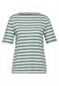 Gestreiftes Shirt seafoam green