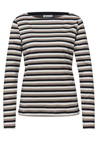 Gestreiftes Shirt shadowed navy