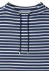Gestreiftes Shirt sporty denim blue