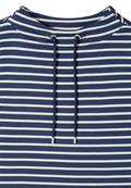 Gestreiftes Shirt sporty denim blue