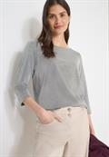 Gestreiftes Shirt universal blue