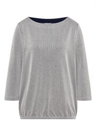 Gestreiftes Shirt universal blue