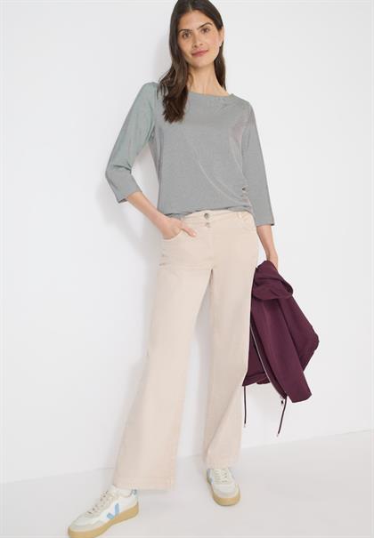 Gestreiftes Shirt universal blue