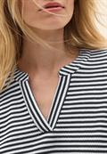Gestreiftes Strukturshirt urban navy blue