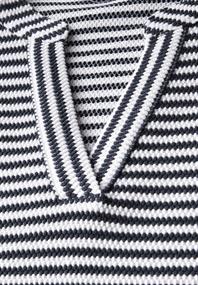 Gestreiftes Strukturshirt urban navy blue