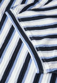 Gestreiftes Strukturshirt urban navy blue