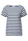 Gestreiftes Strukturshirt urban navy blue