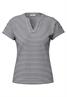 Gestreiftes Strukturshirt urban navy blue