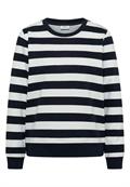 Gestreiftes Sweatshirt universal blue