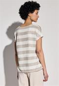 Gestreiftes T-Shirt dark moonstone sand