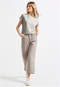 Gestreiftes T-Shirt dark moonstone sand