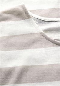 Gestreiftes T-Shirt dark moonstone sand