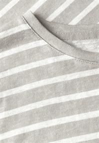 Gestreiftes T-Shirt dark moonstone sand