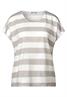 Gestreiftes T-Shirt dark moonstone sand