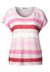 Gestreiftes T-Shirt glory red