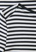 Gestreiftes T-Shirt shadowed navy