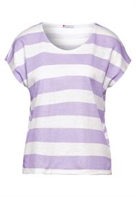 Gestreiftes T-Shirt smell of lavender