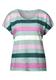 Gestreiftes T-Shirt soft jade green