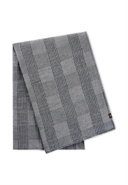 Gewebter Schal aus 100% Baumwolle dark navy