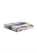 Gewebter Schal mit Karomuster indigo check