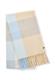 Gewebter Schal mit Karomuster soft blue check