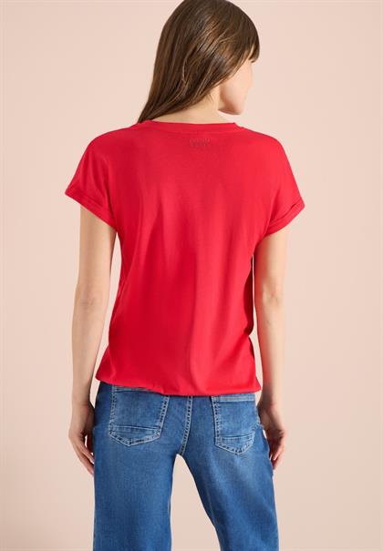 glazed apple red