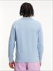 GLITCHED MONOLOGO CREW NECK iceland blue