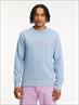 GLITCHED MONOLOGO CREW NECK iceland blue