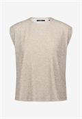 Glitzer-Shirt mit Rundhalsausschnitt french oak