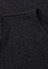 Glitzer Strick-Look Shirt black