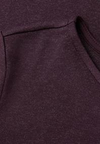 Glitzer Strick-Look Shirt jazz berry