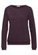Glitzer Strick-Look Shirt jazz berry