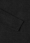 Glitzer Strukturshirt black