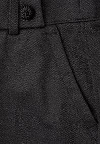 Glitzernde Straight Leg Hose black