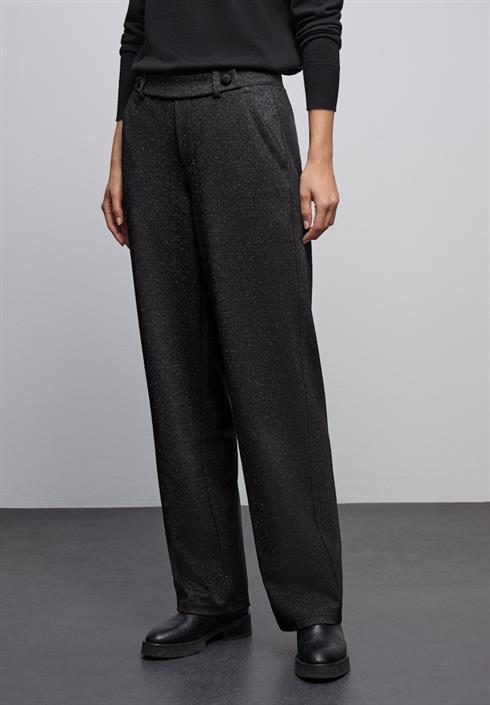 glitzernde-straight-leg-hose-black
