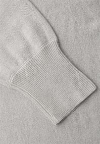 Glitzernder Dolman Pullover pelican grey mel.