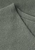 Glitzernder Pullover dusty milky green