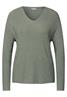 Glitzernder Pullover dusty milky green