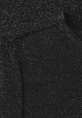 Glitzerndes Langarmshirt black
