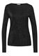 Glitzerndes Langarmshirt black