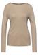 Glitzerndes Langarmshirt sanded beige