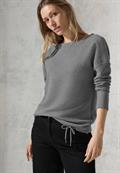 Glitzerndes Ottoman Shirt platinum grey mel.